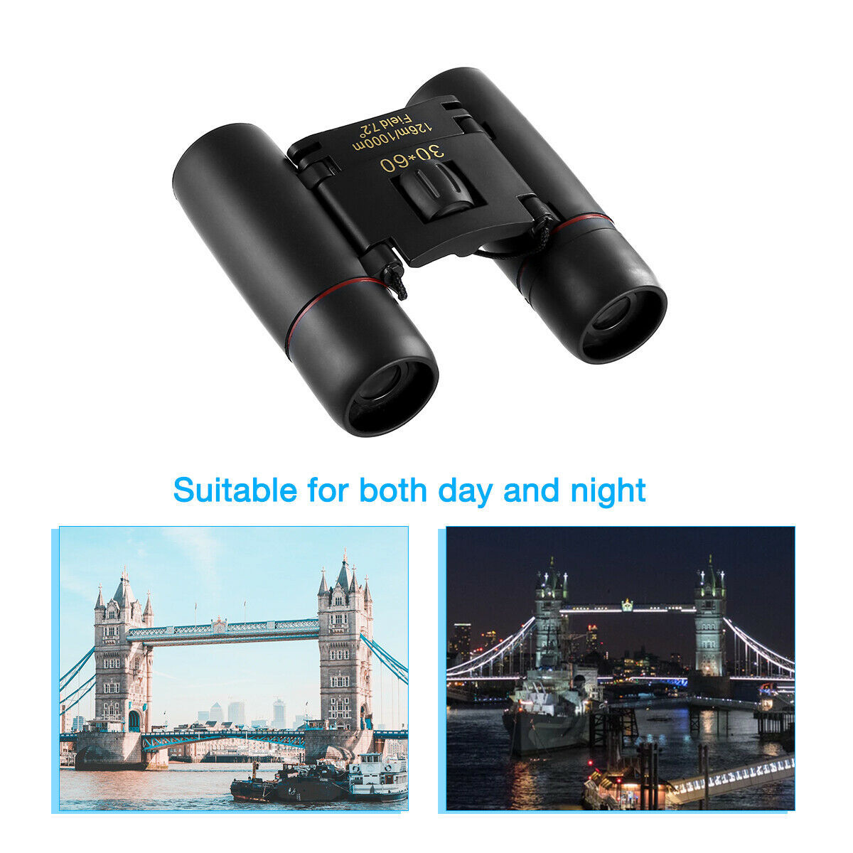 Eagle Eye 30x60 Zoom Binoculars for Hunting