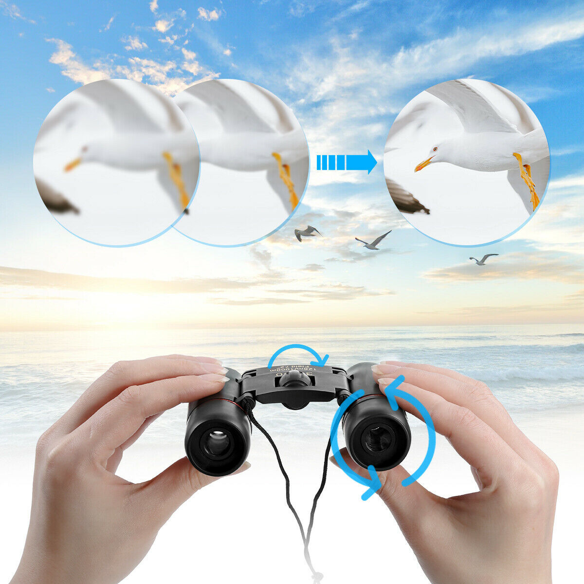 Eagle Eye 30x60 Zoom Binoculars for Hunting