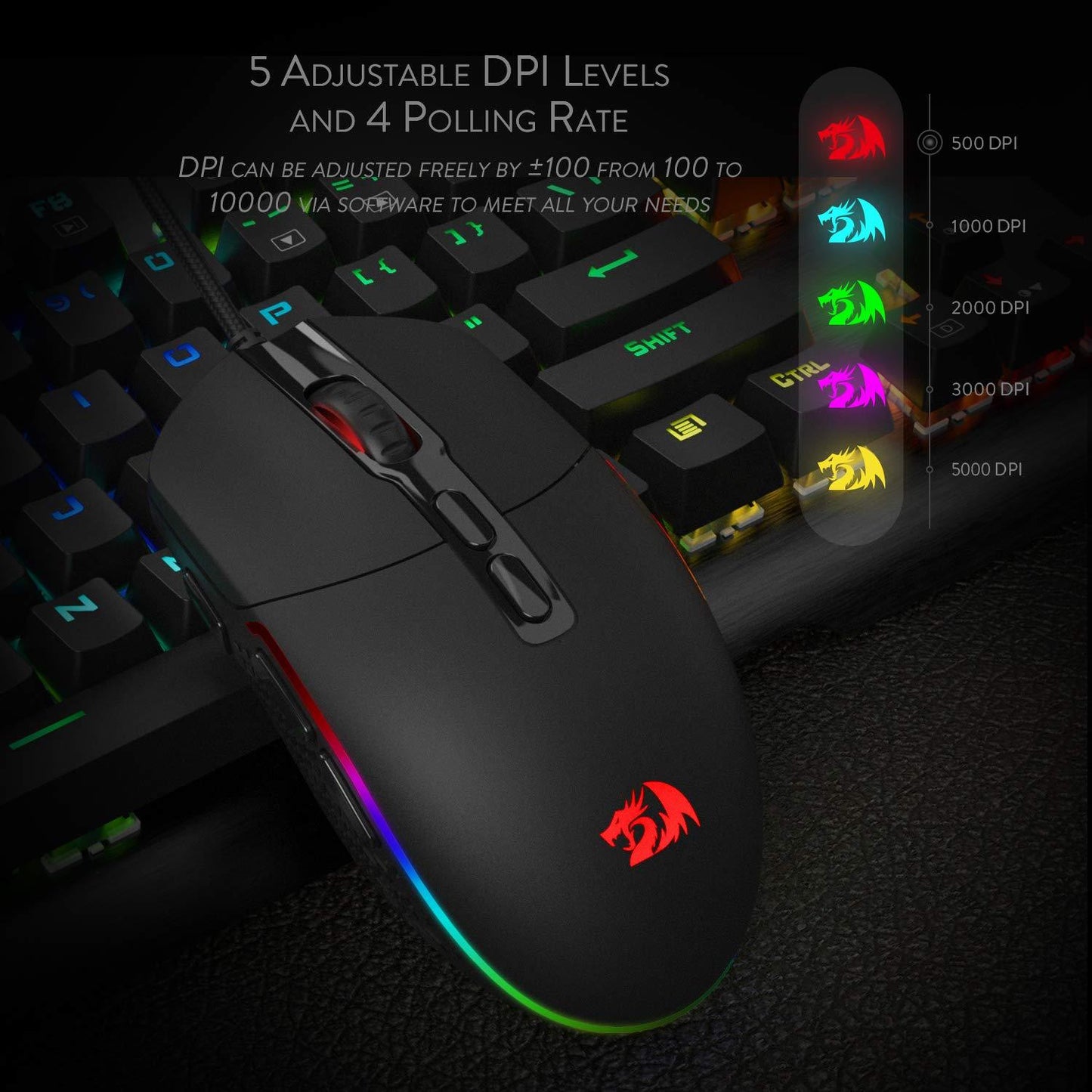 ViperStrike X: 20K DPI RGB Gaming Mouse