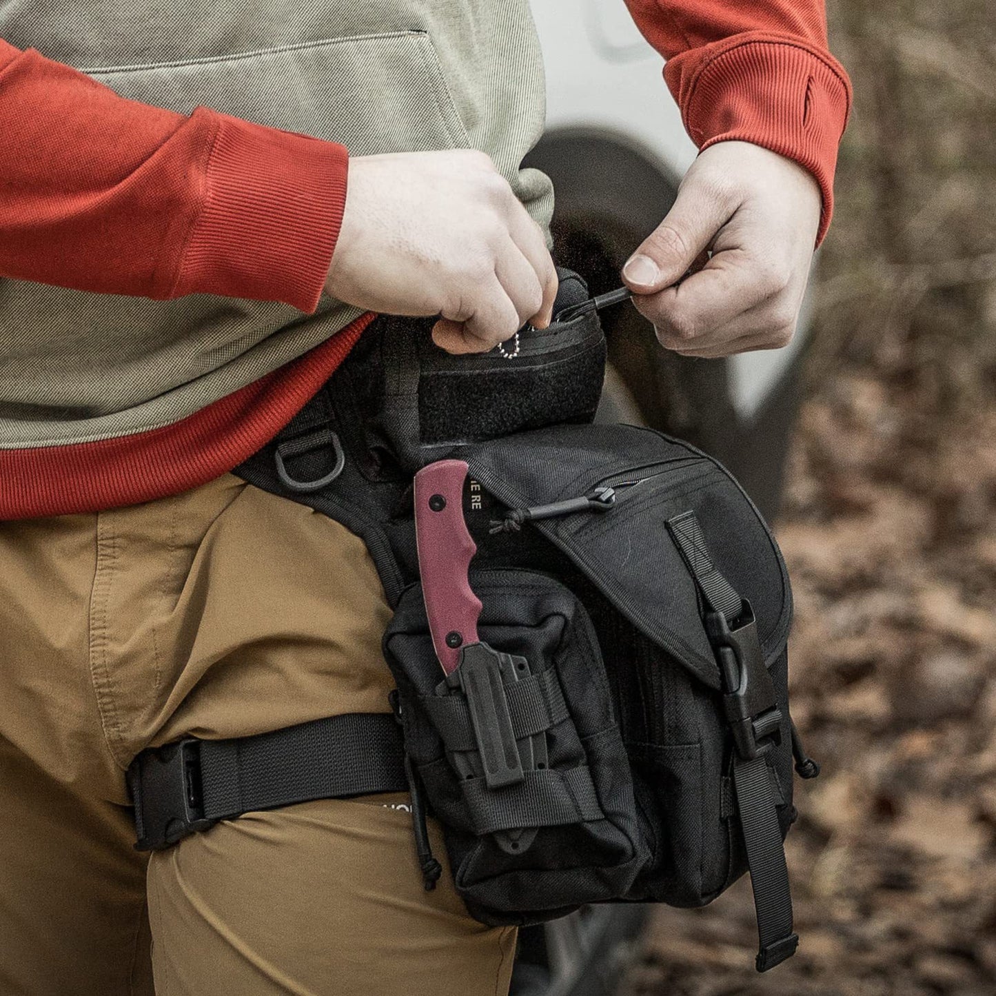 Ultimate Waterproof Tactical Thigh Bag