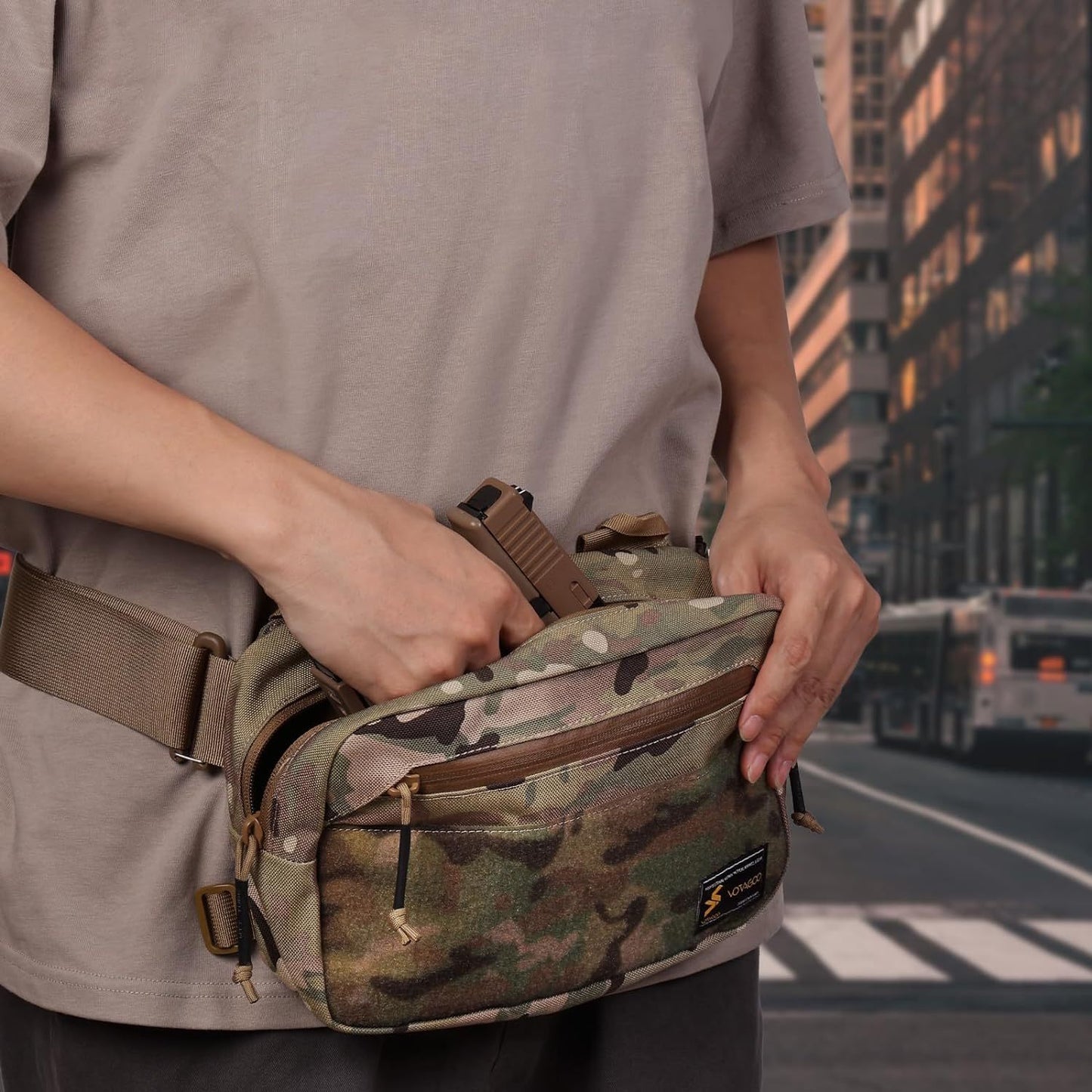 Military-Grade Tactical Fanny Pack