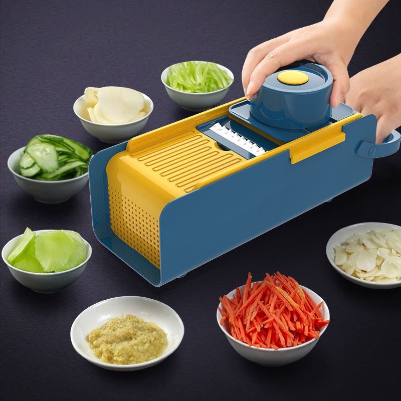 Multifunctional Vegetable Cutter Slicer – 11-in-1 Precision Blades
