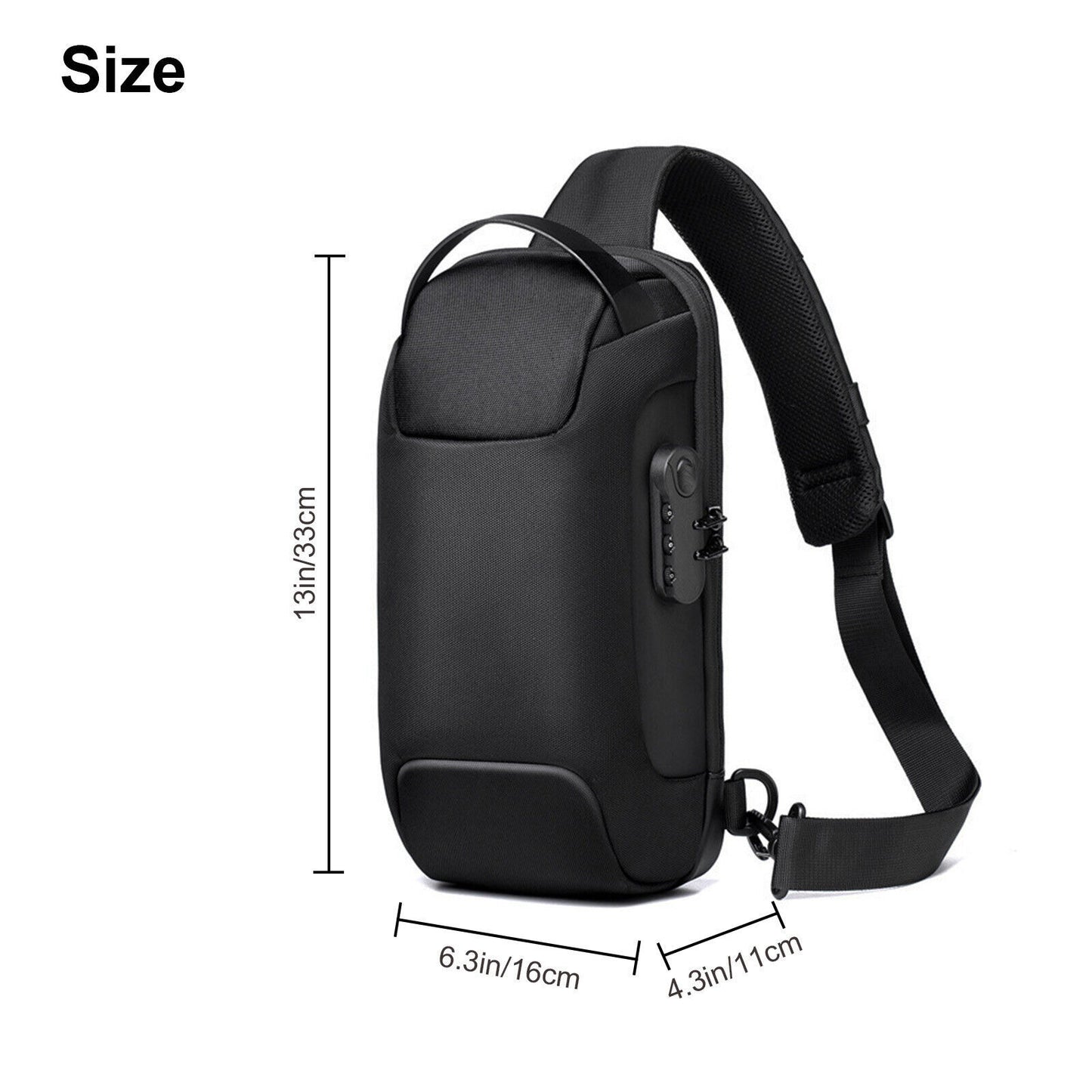 The Ultimate Waterproof Anti-Theft Sling Bag