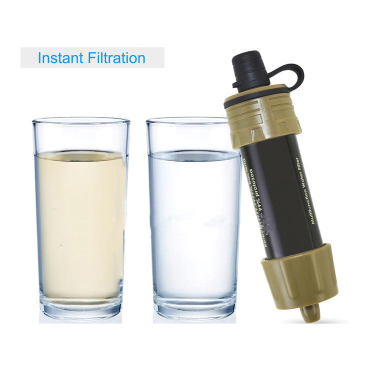 Survival Sip: Mini Portable Water Purifier Straw