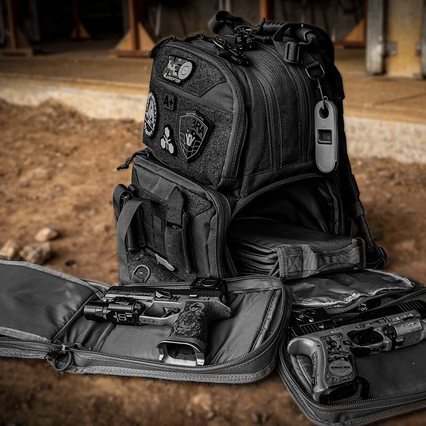 Military-Grade Tactical Range Backpack