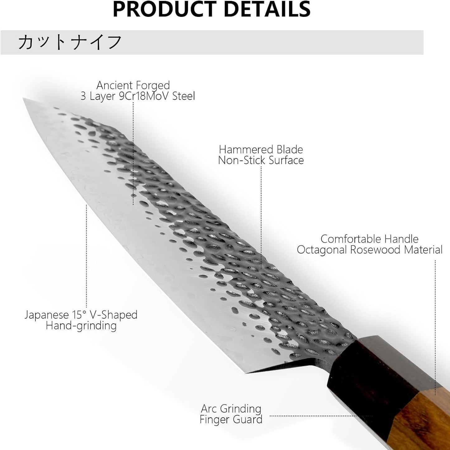 SamuraiEdge Pro: Hand-Forged Japanese Chef Knife