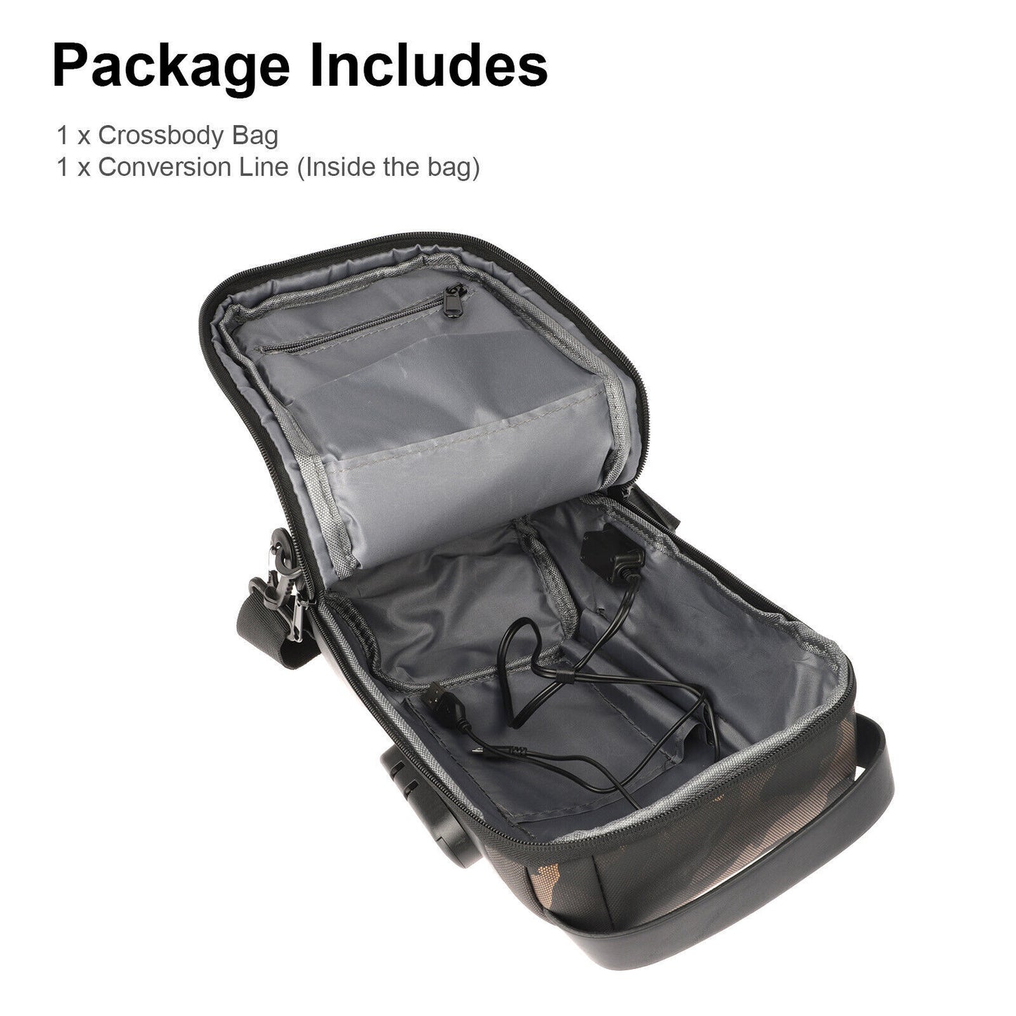 The Ultimate Waterproof Anti-Theft Sling Bag