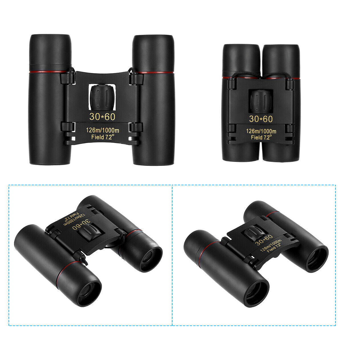 Eagle Eye 30x60 Zoom Binoculars for Hunting