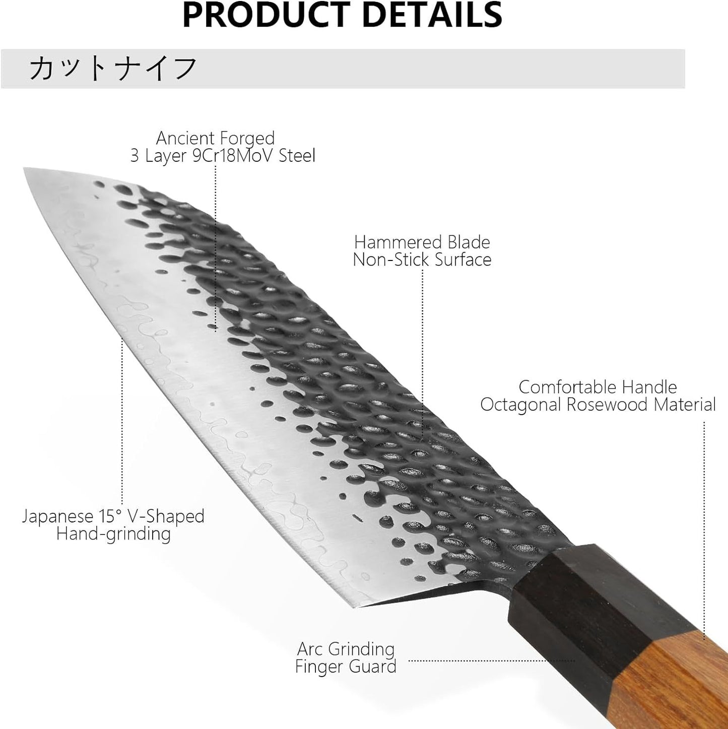SamuraiEdge Pro: Hand-Forged Japanese Chef Knife