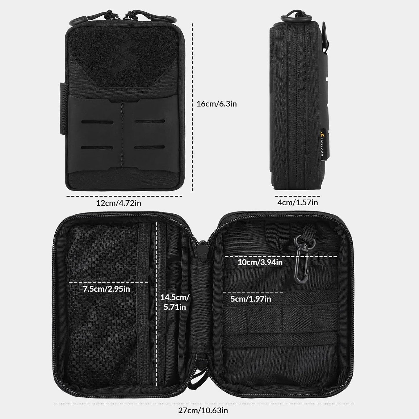 Compact, Durable, Ready The Ultimate EDC Tool Pouch