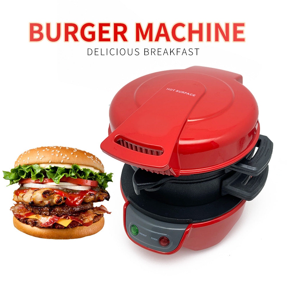 MorningPress 3-in-1: Breakfast Sandwich Maker, Waffle Iron & Egg Cooker
