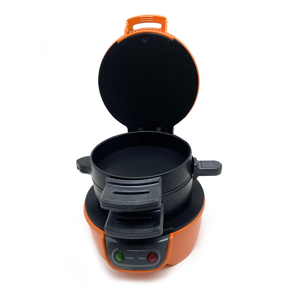 MorningPress 3-in-1: Breakfast Sandwich Maker, Waffle Iron & Egg Cooker