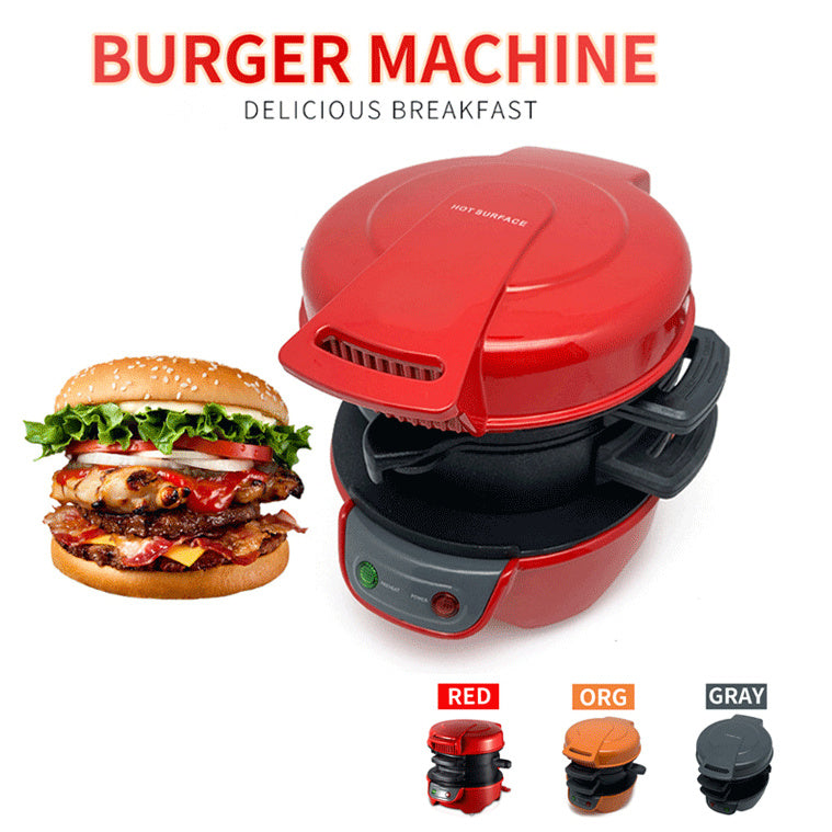 MorningPress 3-in-1: Breakfast Sandwich Maker, Waffle Iron & Egg Cooker