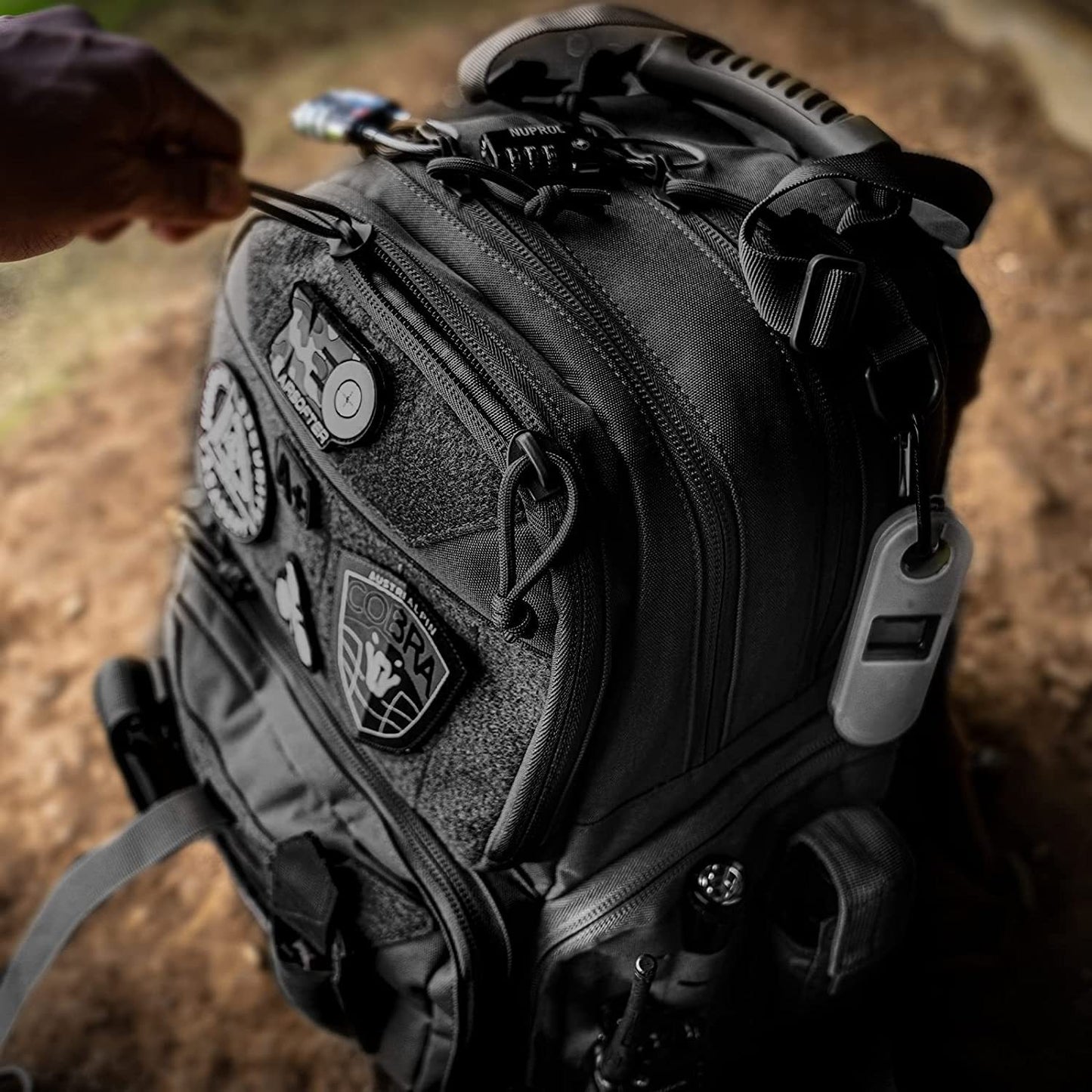 Military-Grade Tactical Range Backpack