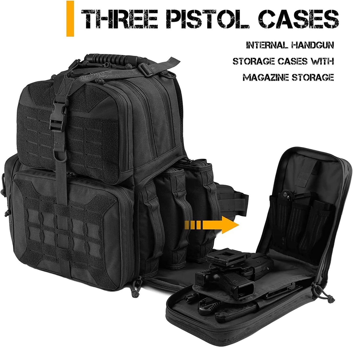 Military-Grade Tactical Range Backpack