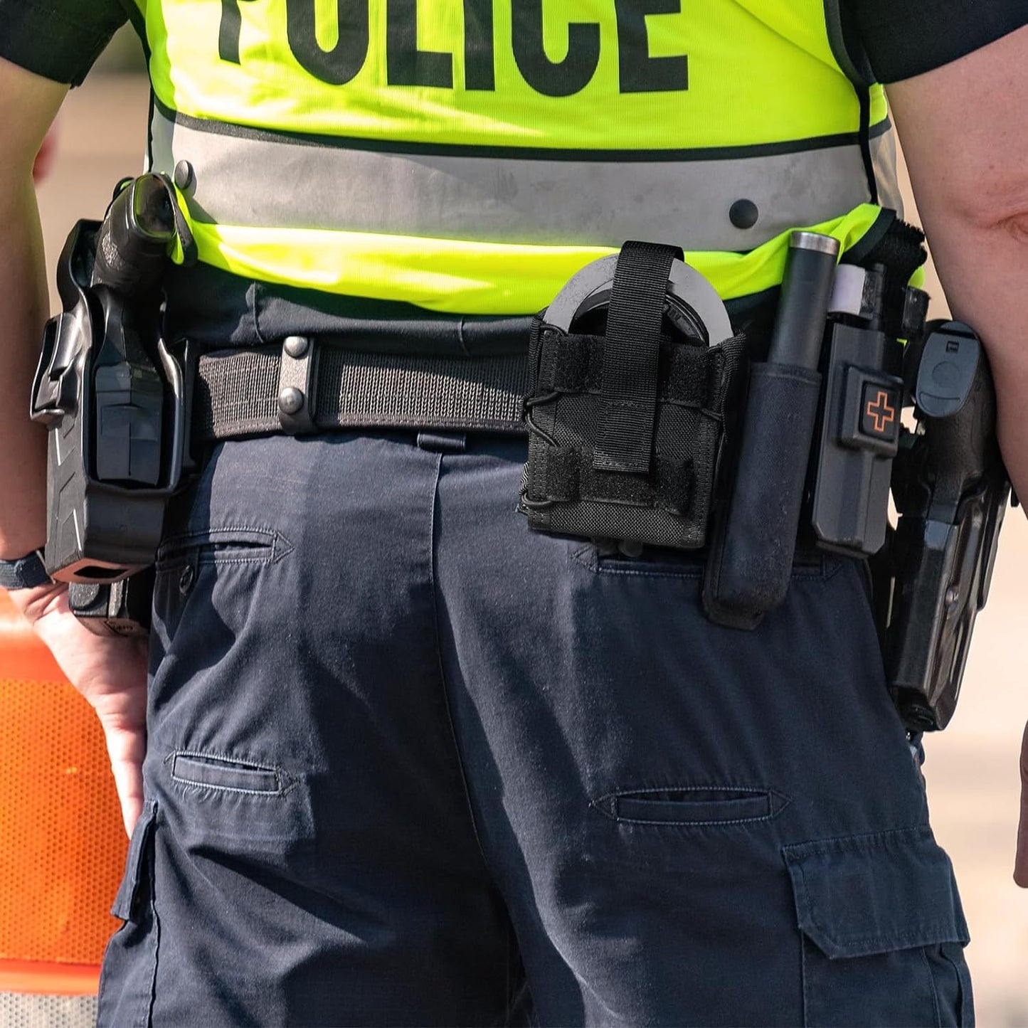 Quick-Access Double Handcuff Pouch