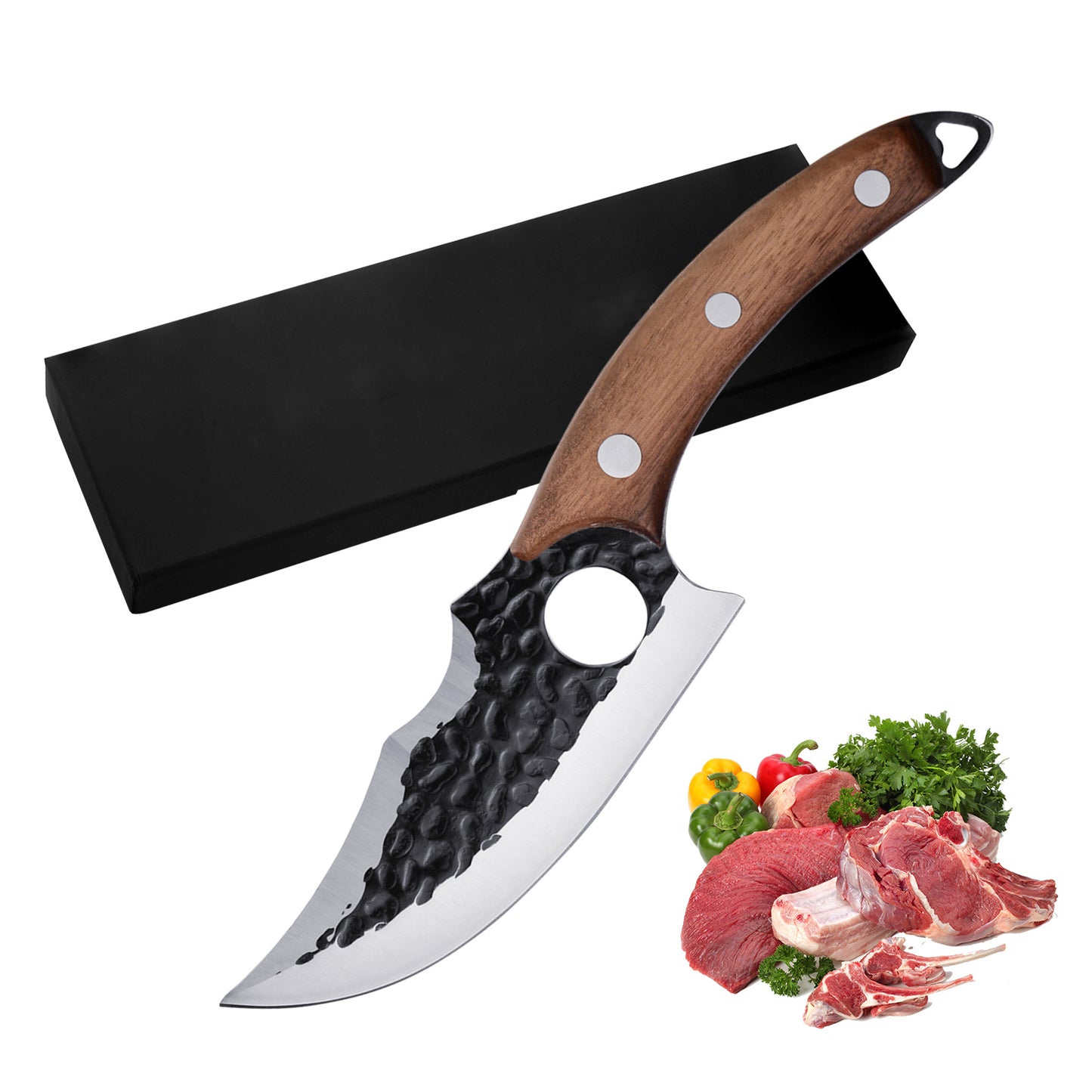 Kegani 12" Battle-Ready Viking Meat Cleaver
