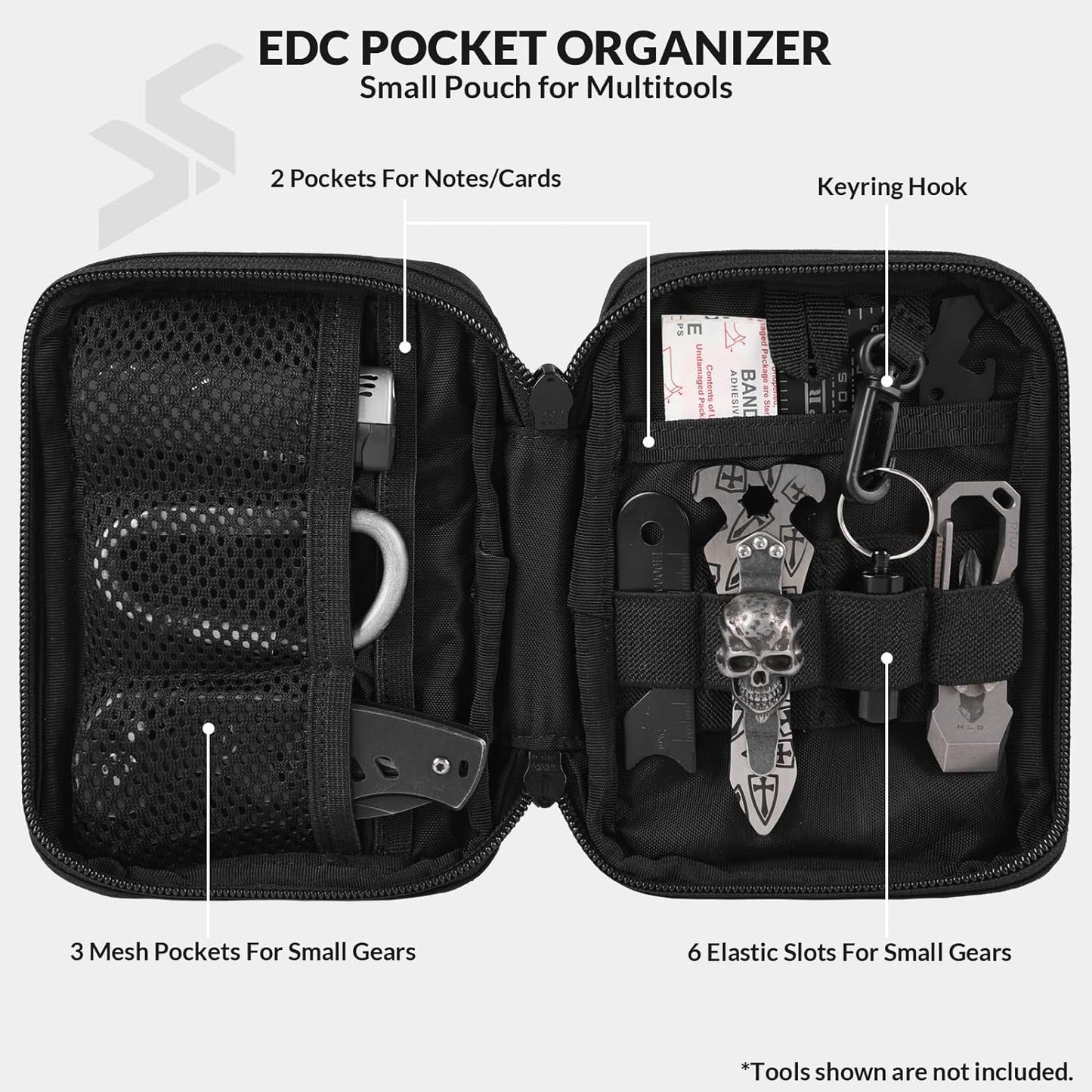 Compact, Durable, Ready The Ultimate EDC Tool Pouch