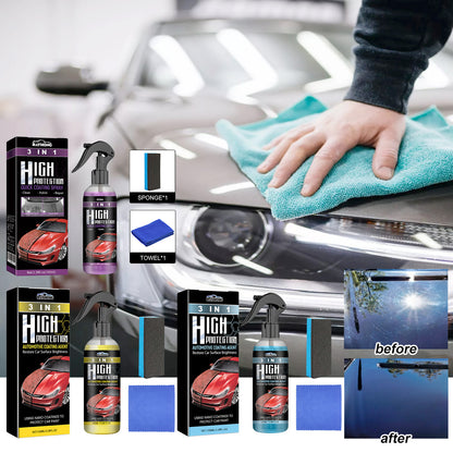 3-in-1 Magic Car Coating: Instant Scratch Repair + Paint Protection + Showroom Shine