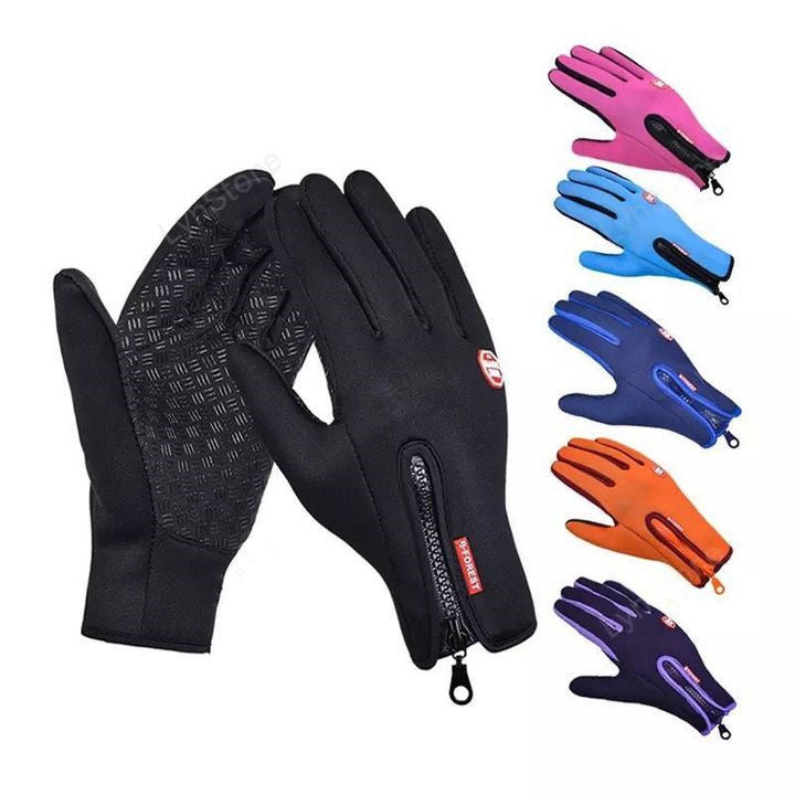 All-Weather Water-Resistant Touchscreen Riding Gloves