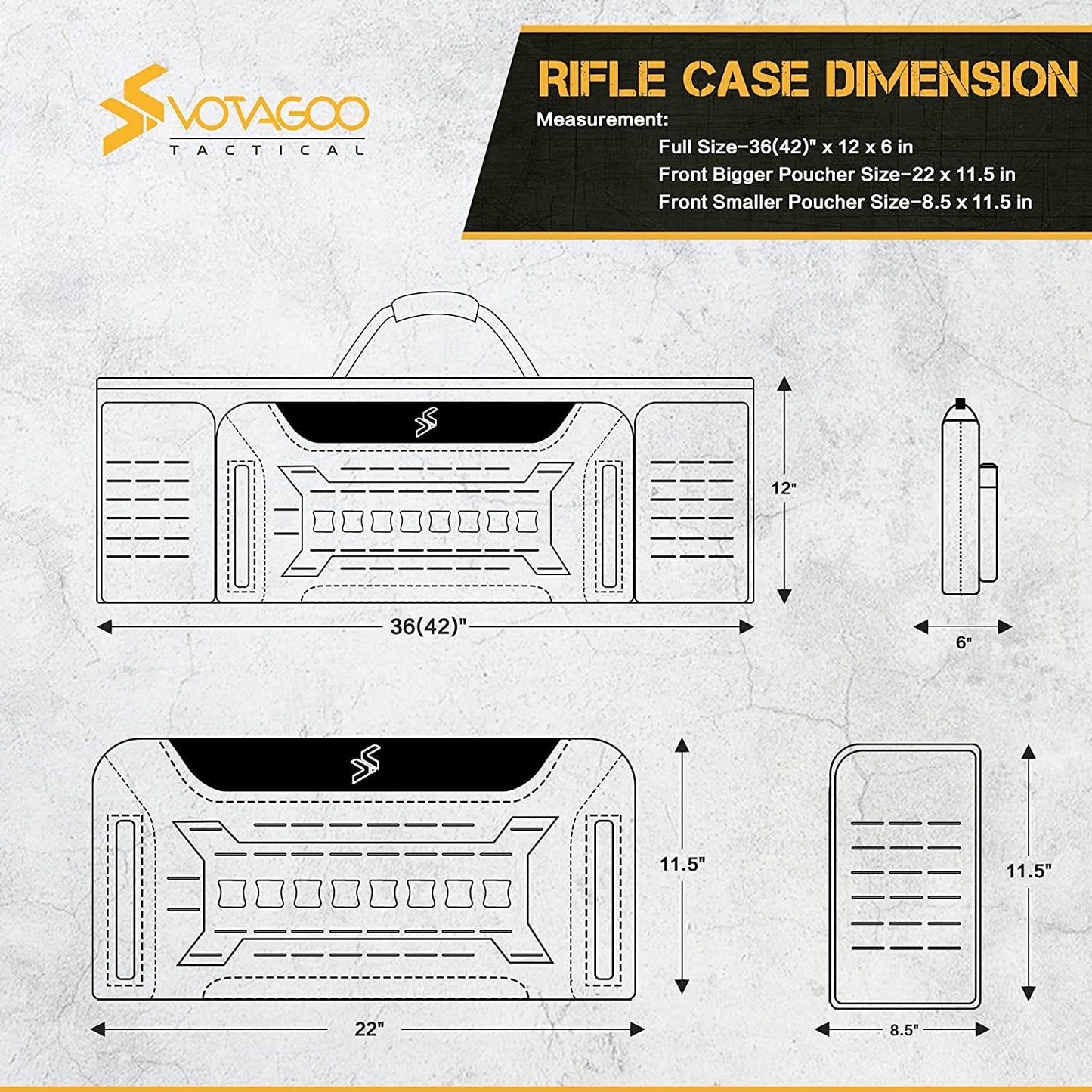 Heavy Duty Rifle Case