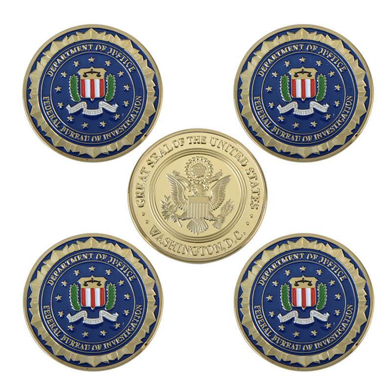 DOJ FBI Commemorative Coin