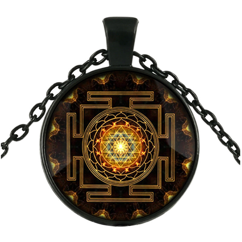 Sri Lanka Yantra Necklace