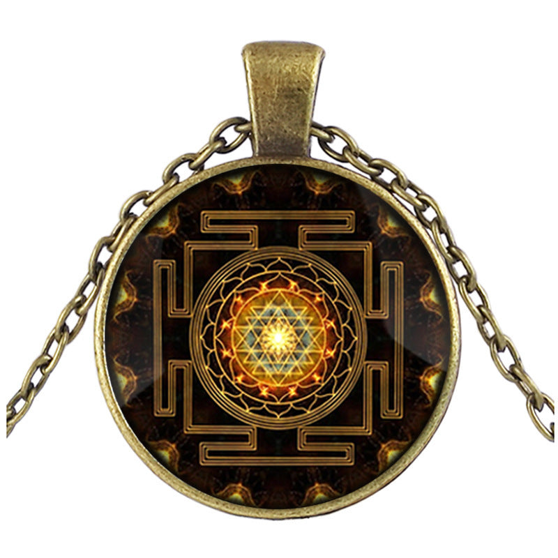 Sri Lanka Yantra Necklace