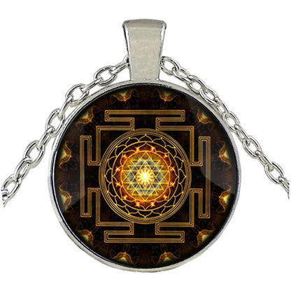 Sri Lanka Yantra Necklace