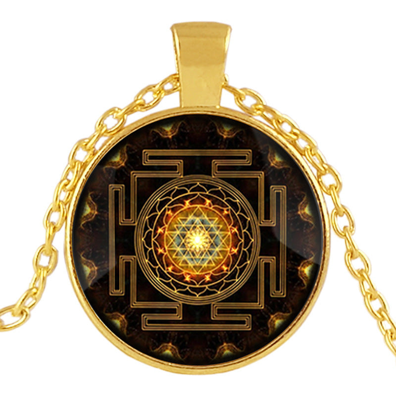 Sri Lanka Yantra Necklace