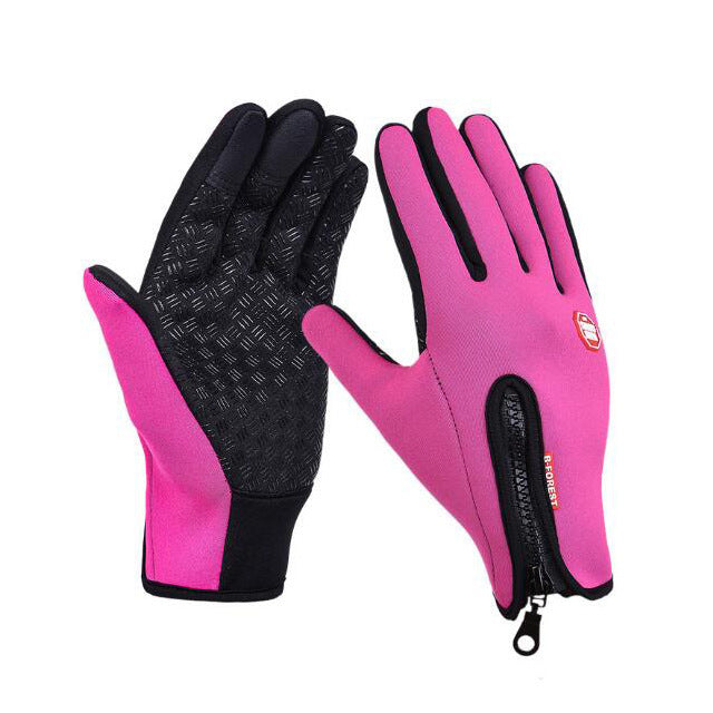 All-Weather Water-Resistant Touchscreen Riding Gloves