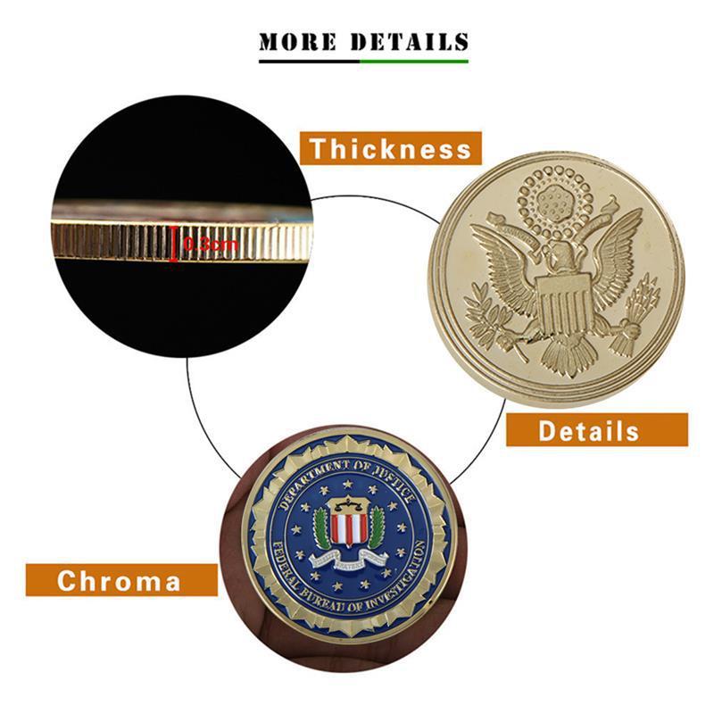 DOJ FBI Commemorative Coin