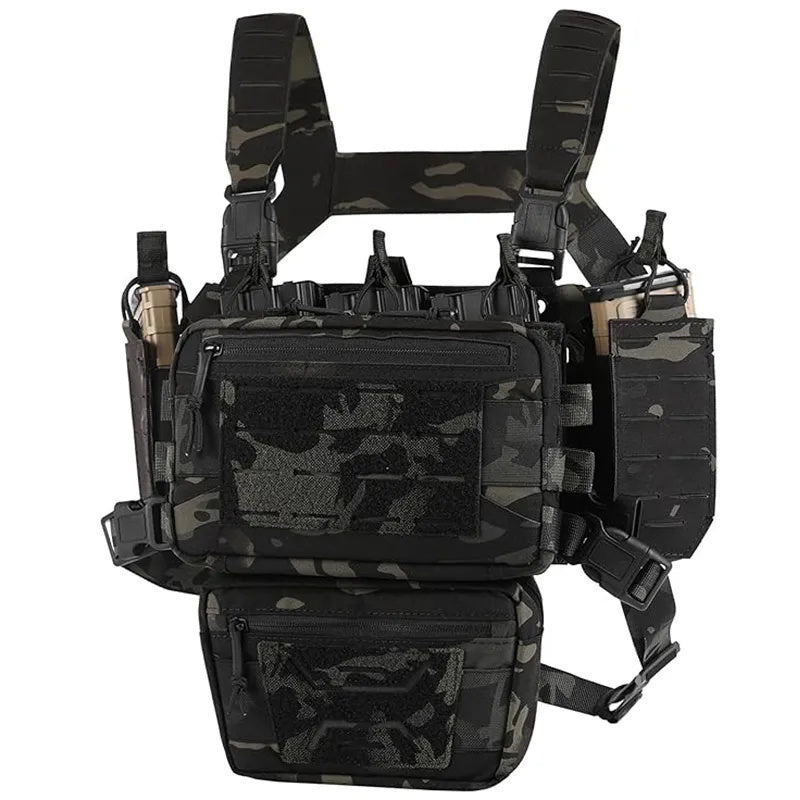 Tactical Chest Rig with Magazine Pouch