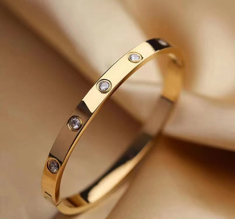 Gold Plated CZ Bracelets