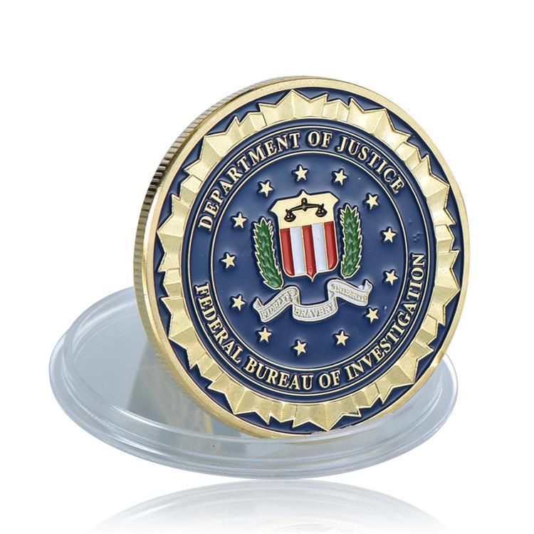 DOJ FBI Commemorative Coin