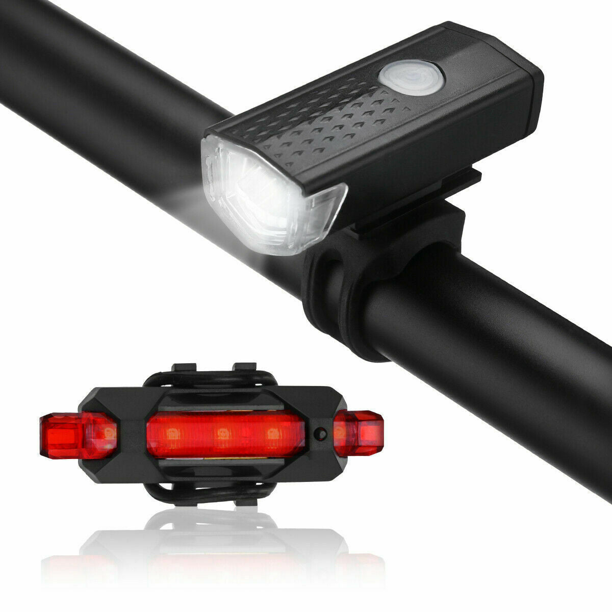 LED Bike Headlight & Rear Lamp