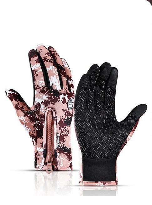 All-Weather Water-Resistant Touchscreen Riding Gloves