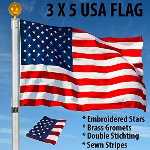 Heavy Duty American Flag