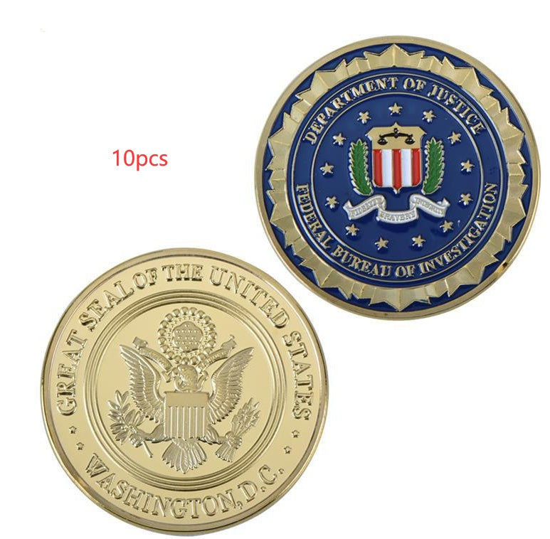 DOJ FBI Commemorative Coin