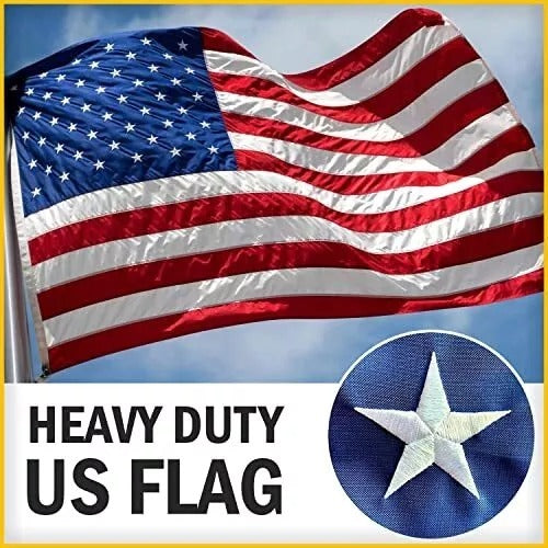 Heavy Duty American Flag