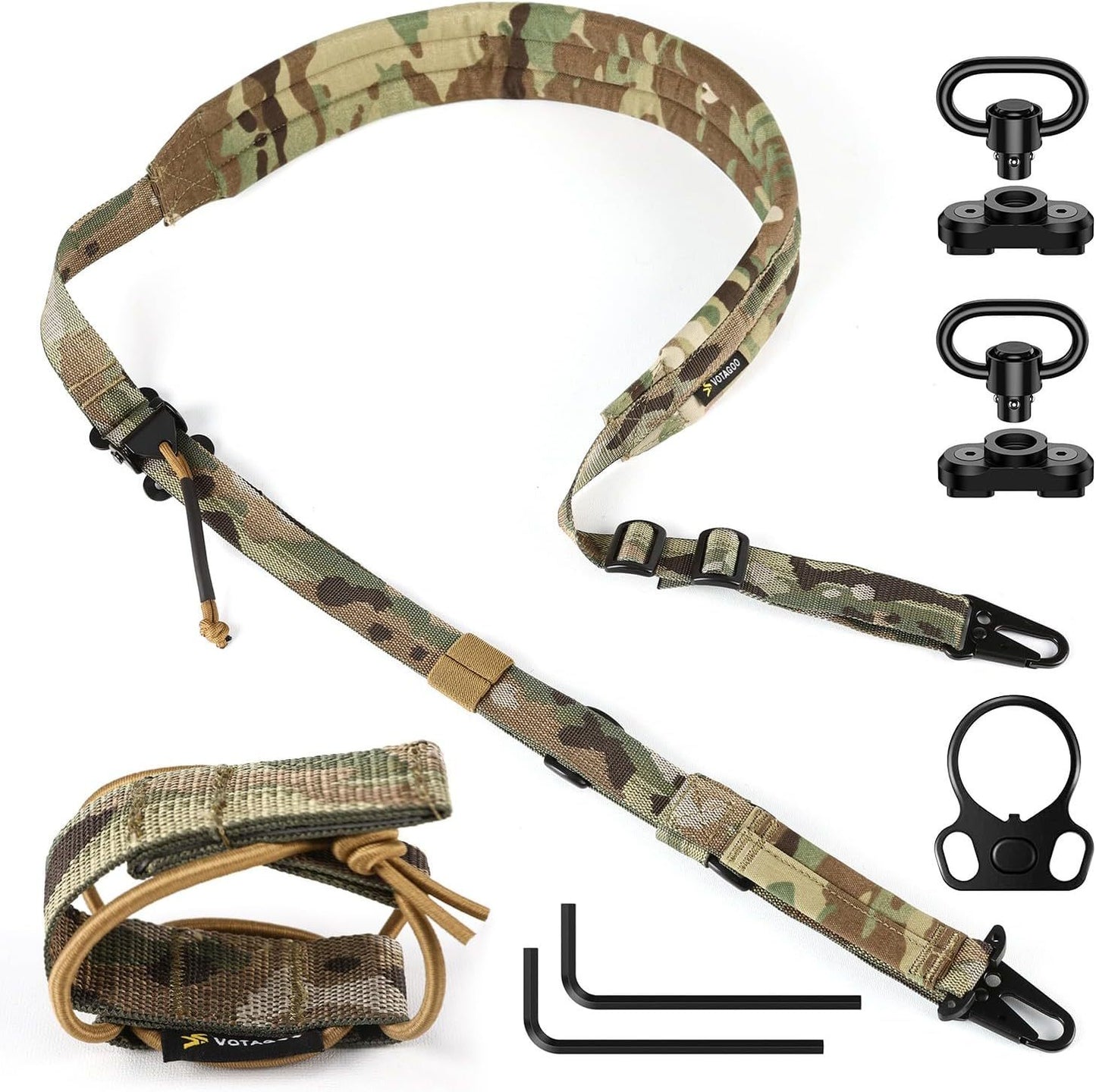 2-Point Quick Adjust Gun Sling w/ HK Hook