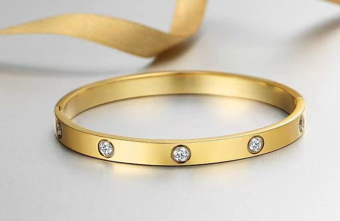 Gold Plated CZ Bracelets