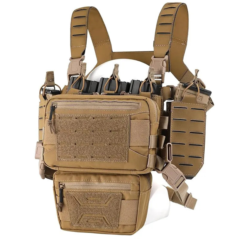 Tactical Chest Rig with Magazine Pouch