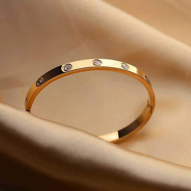 Gold Plated CZ Bracelets