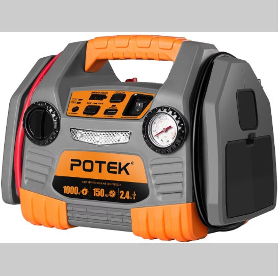 Portable Jump Starter & Air Compressor