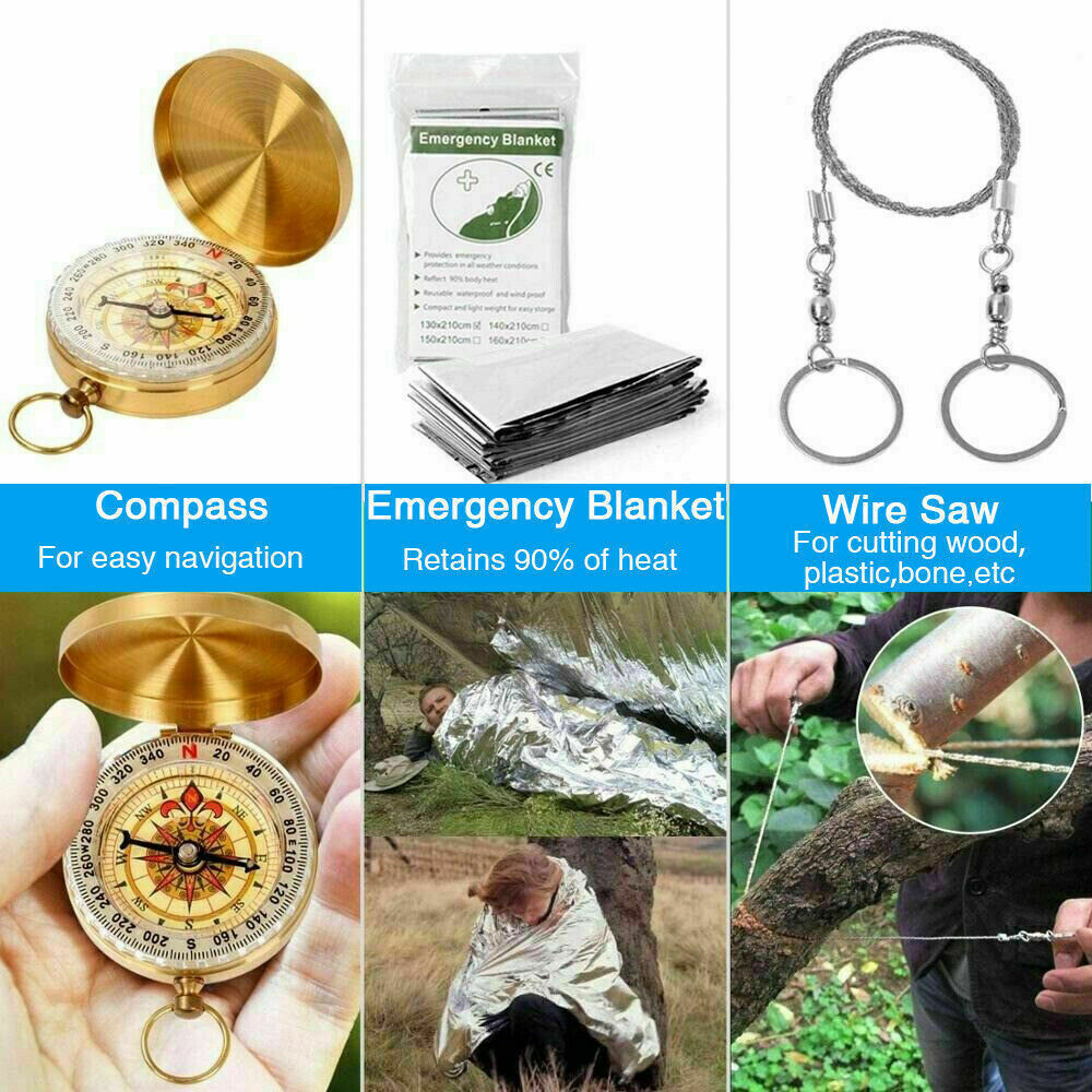 Ultimate All-in-One Outdoor Survival Kit